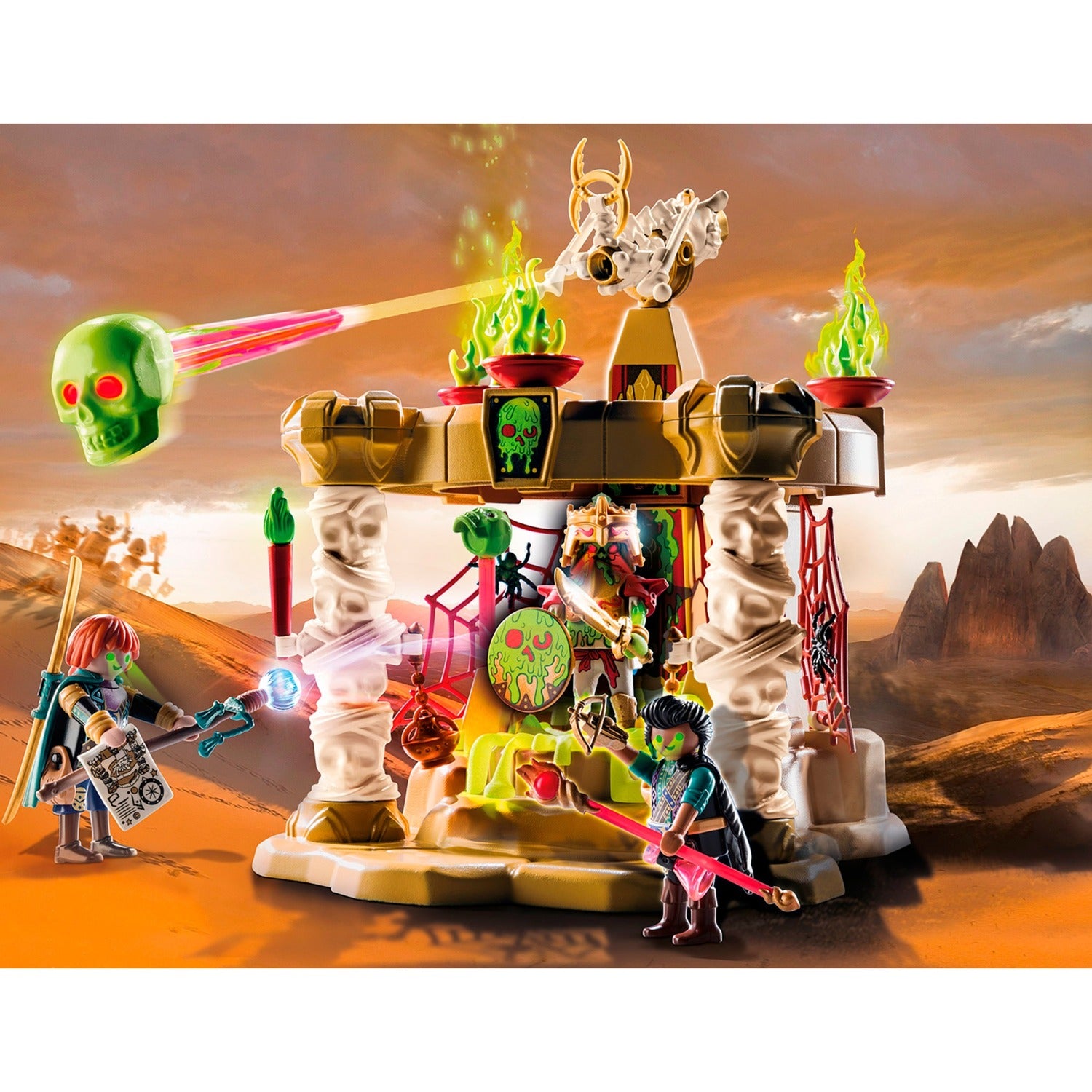 PLAYMOBIL PLAYMOBIL Novelmore Sal'ahari Sands Tempel van het skelet