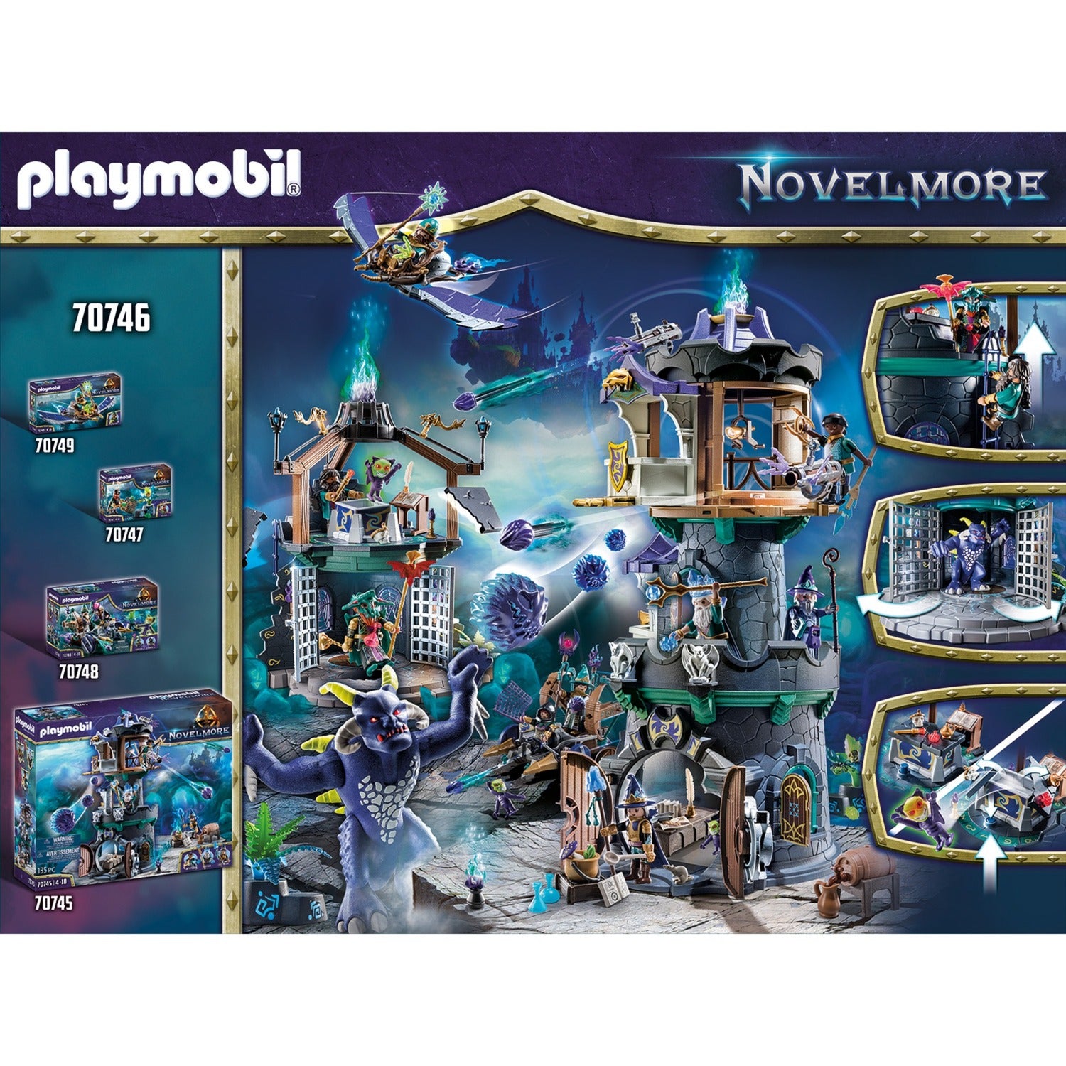 PLAYMOBIL PLAYMOBIL Novelmore Violet Vale: Demonenportaal