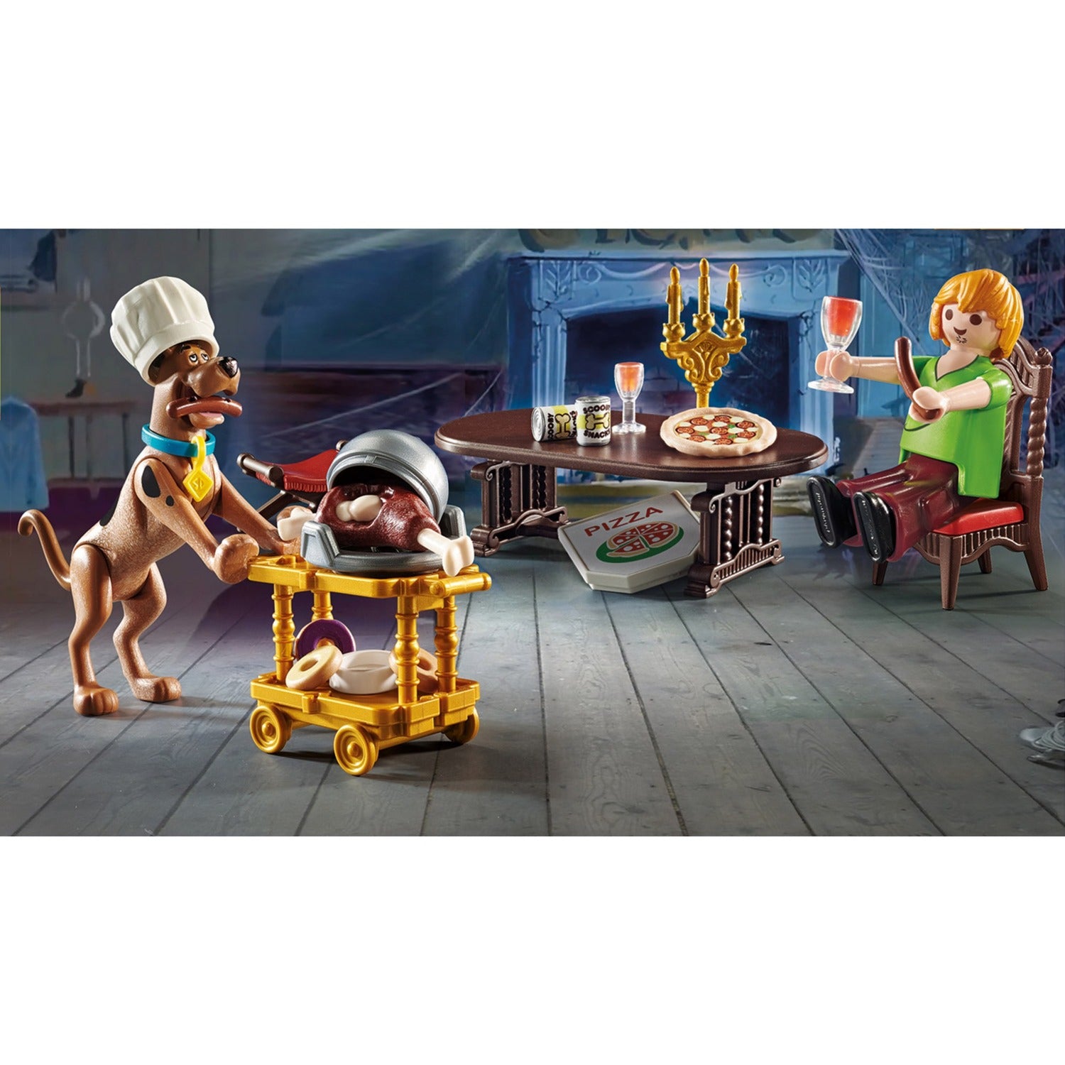 PLAYMOBIL PLAYMOBIL SCOOBY-DOO! Avondmaal ontmoette Shaggy