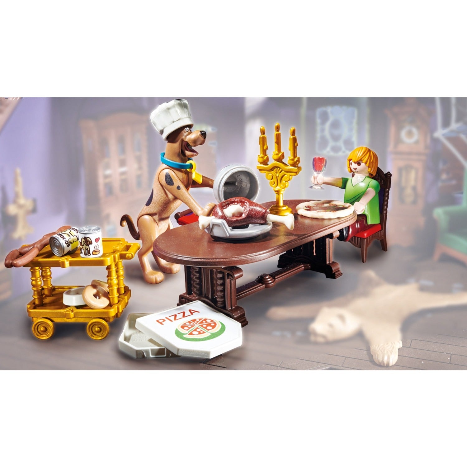 PLAYMOBIL PLAYMOBIL SCOOBY-DOO! Avondmaal ontmoette Shaggy