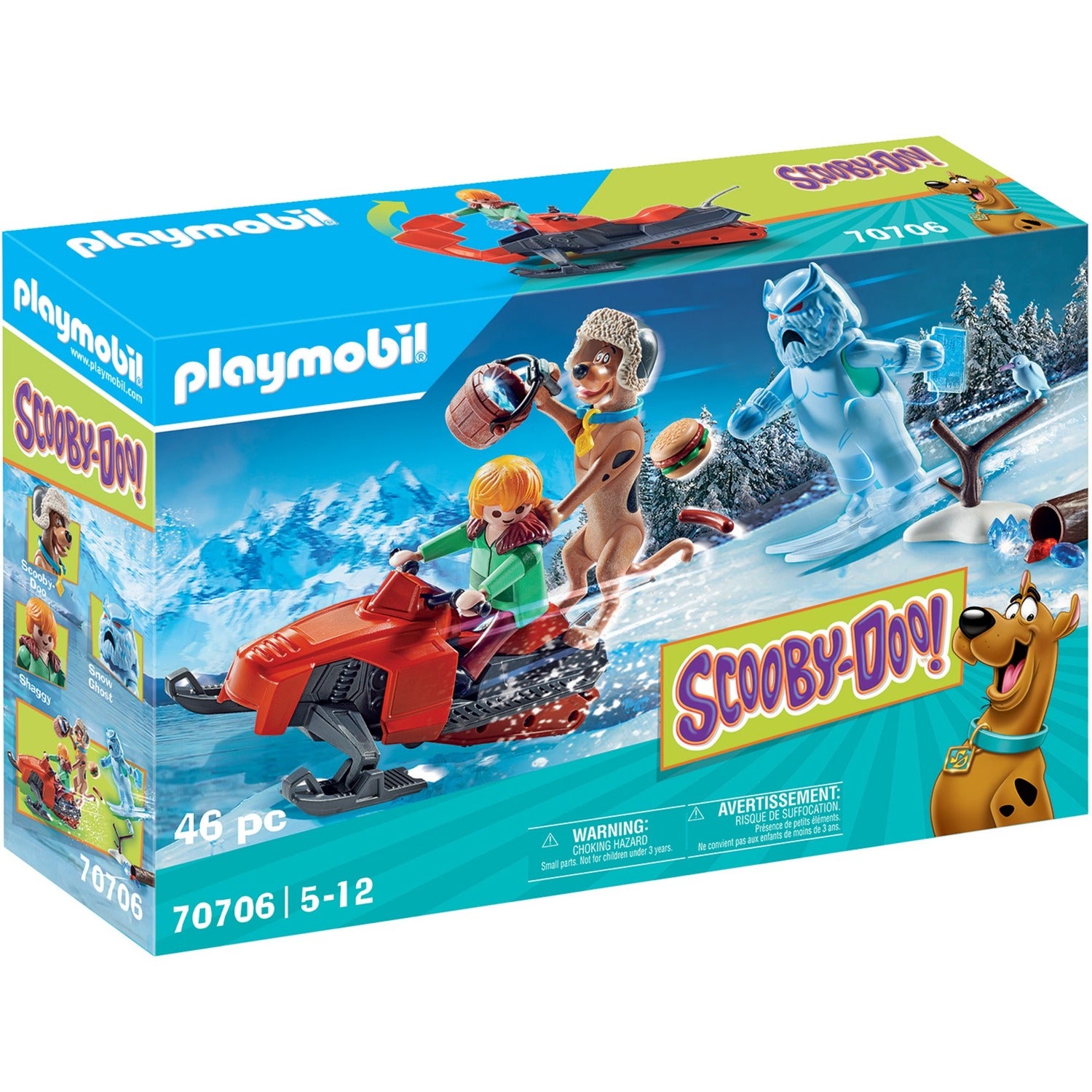 PLAYMOBIL PLAYMOBIL SCOOBY-DOO! Avontuur ontmoette Sneeuwgeest