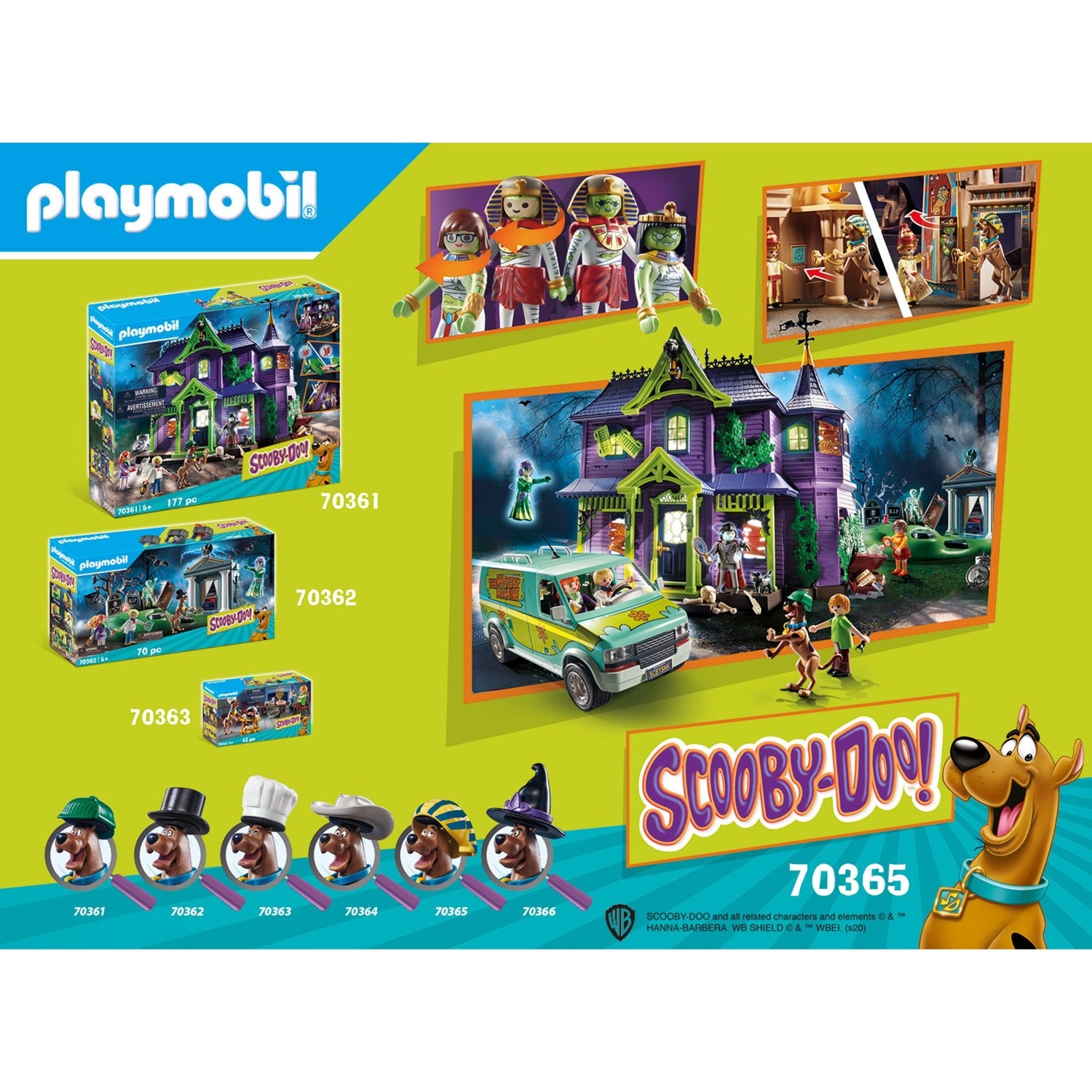 PLAYMOBIL SCOOBY-DOO! In Egypte