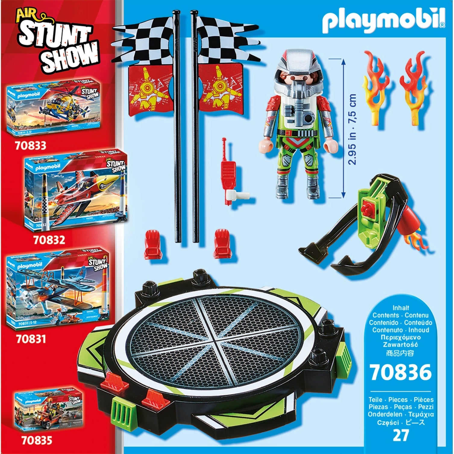 PLAYMOBIL PLAYMOBIL Stuntshow Air Stuntshow Jetpack-vlieger