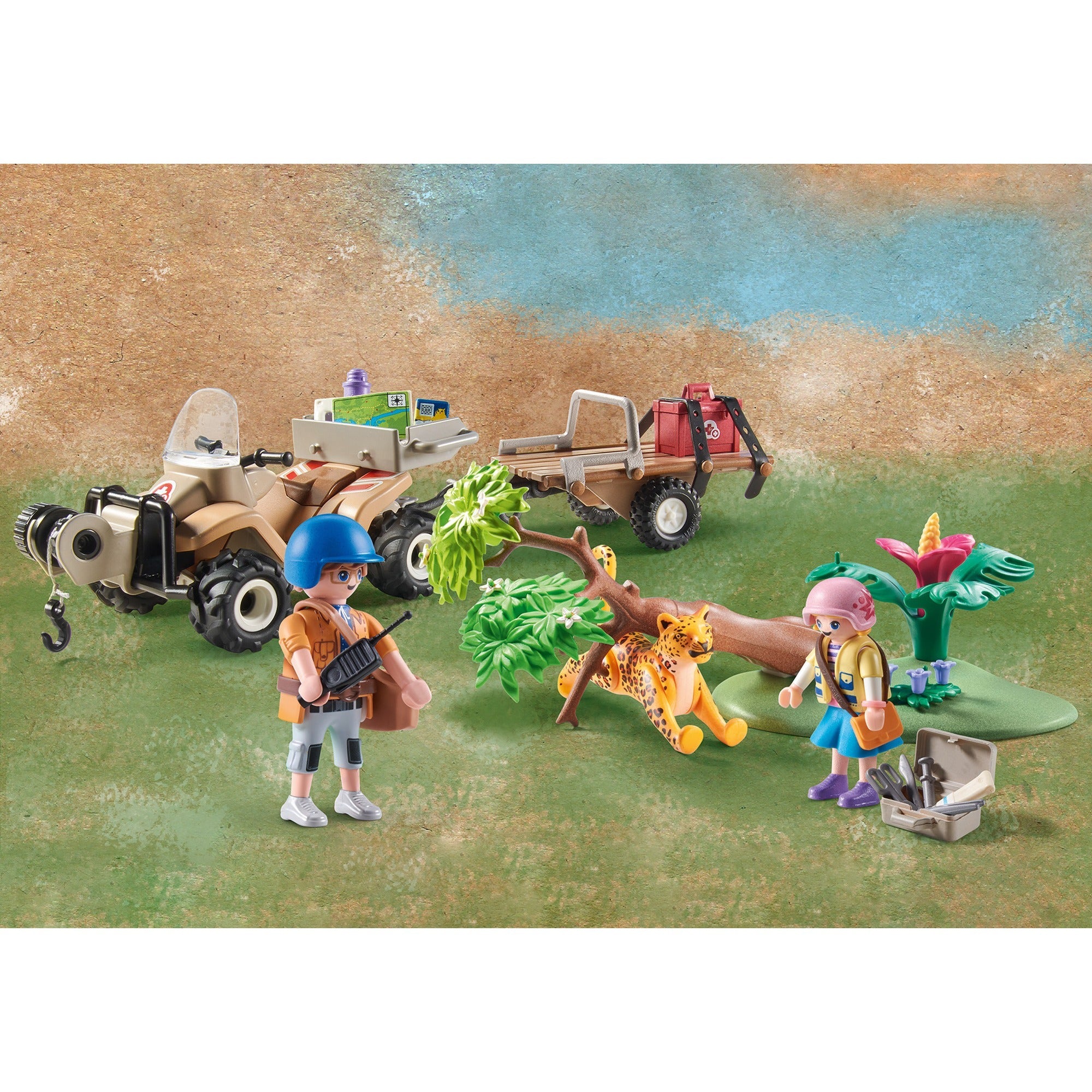 PLAYMOBIL Wiltopia Dierenreddingsquad 71011