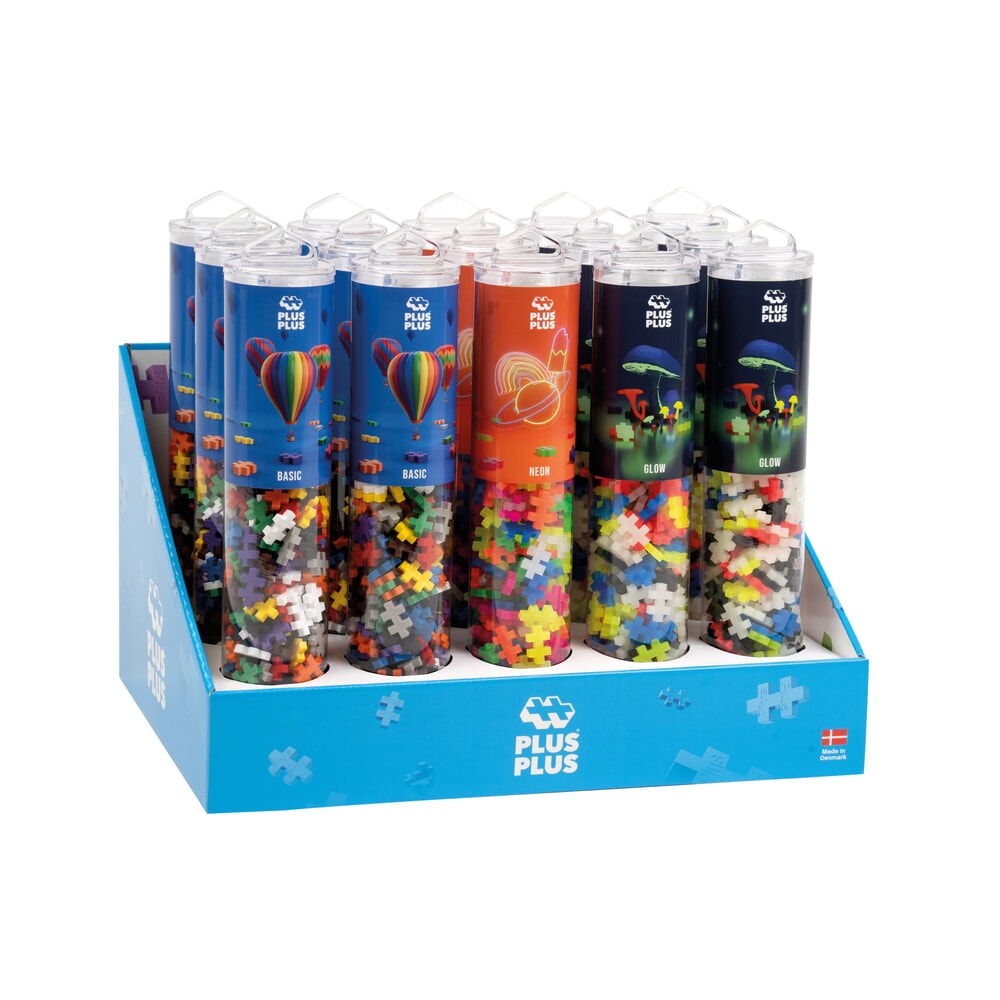 Plus plus plus-plus 240 stuks. glow in the dark: 15 stuks (7419)