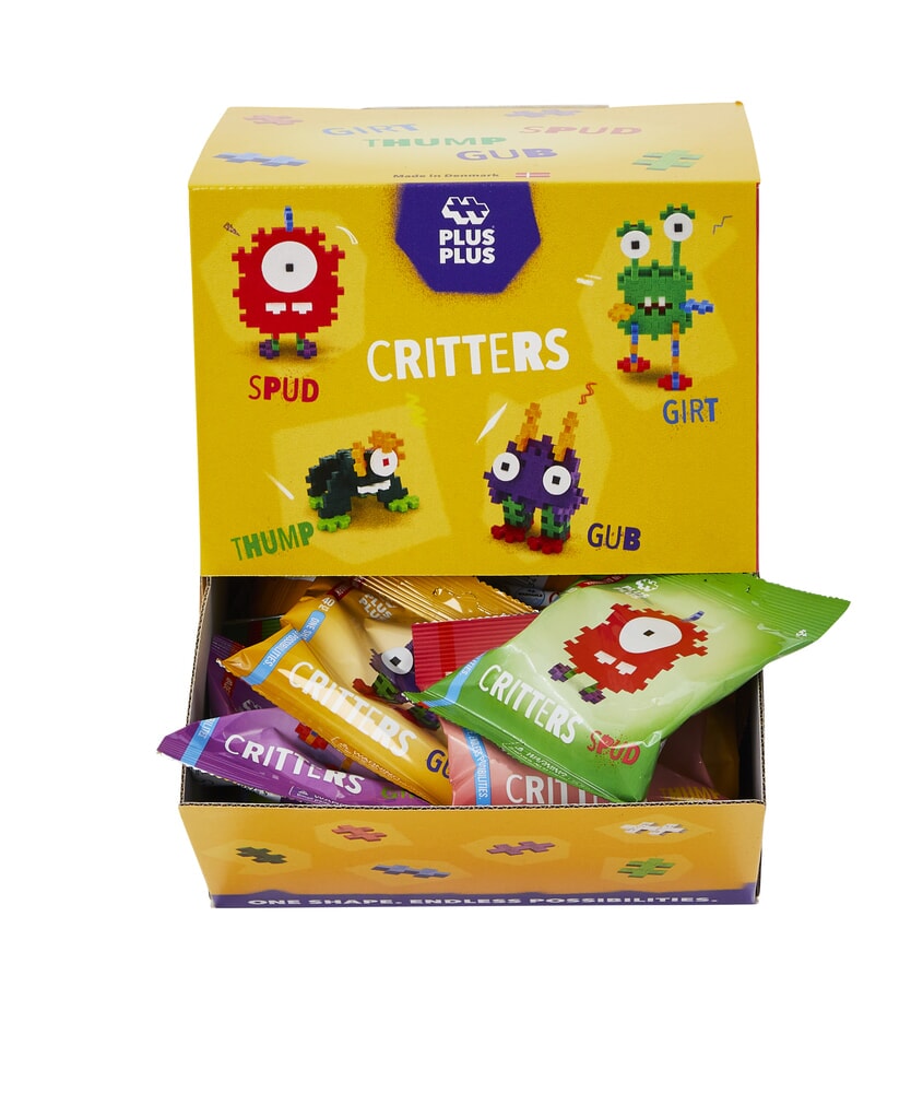 Plus plus plus-plus critters display: 48 stuks. (7292)