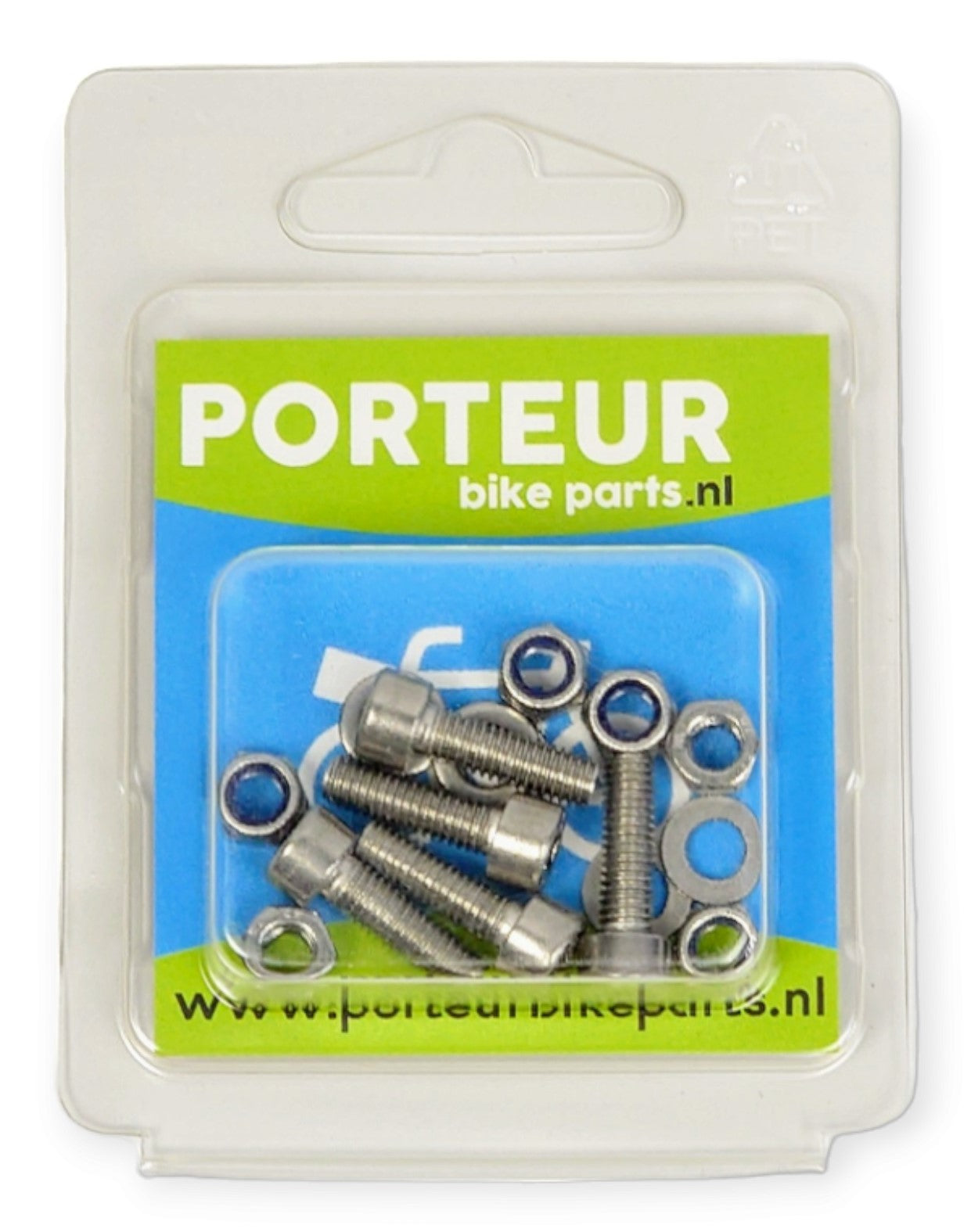 Porteur bout en moer m5 inbus RVS