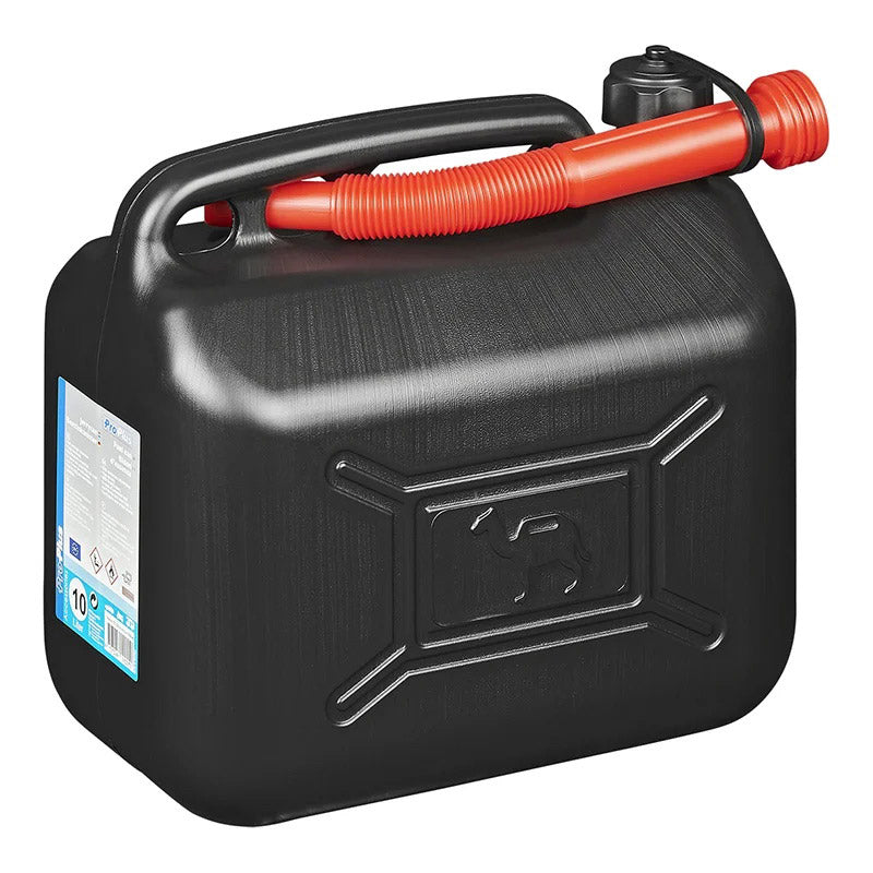 Superior proplus jerrycan un-gekeurd 10l kunststof zwart
