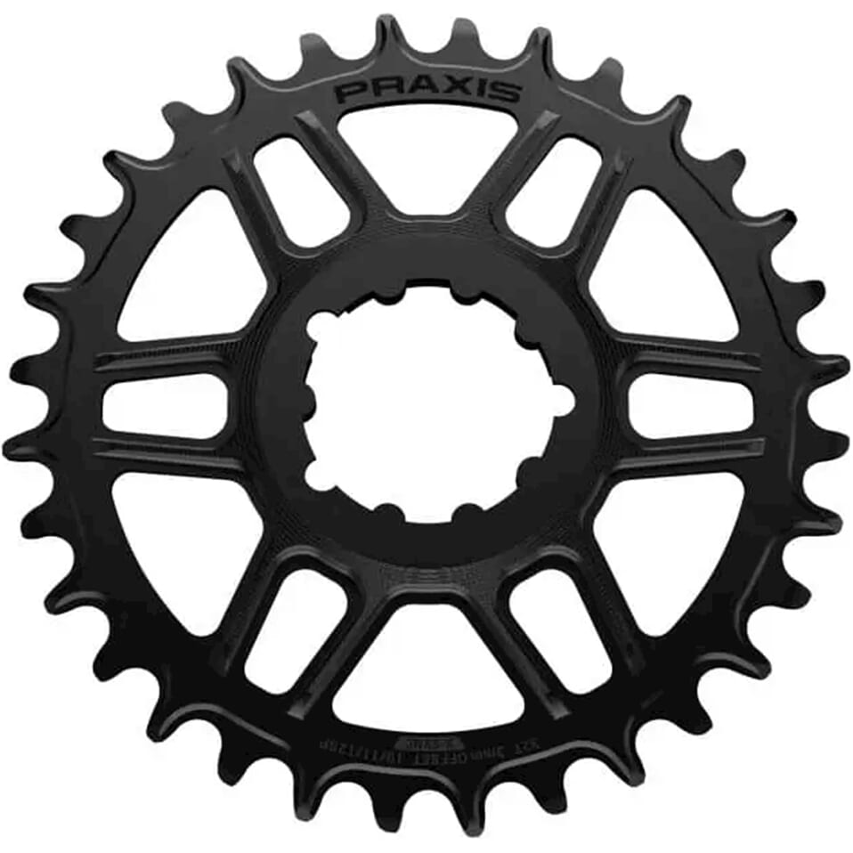 Praxis kettingblad 1x mtb dm 30t 3mm-offset 10 11 12sp