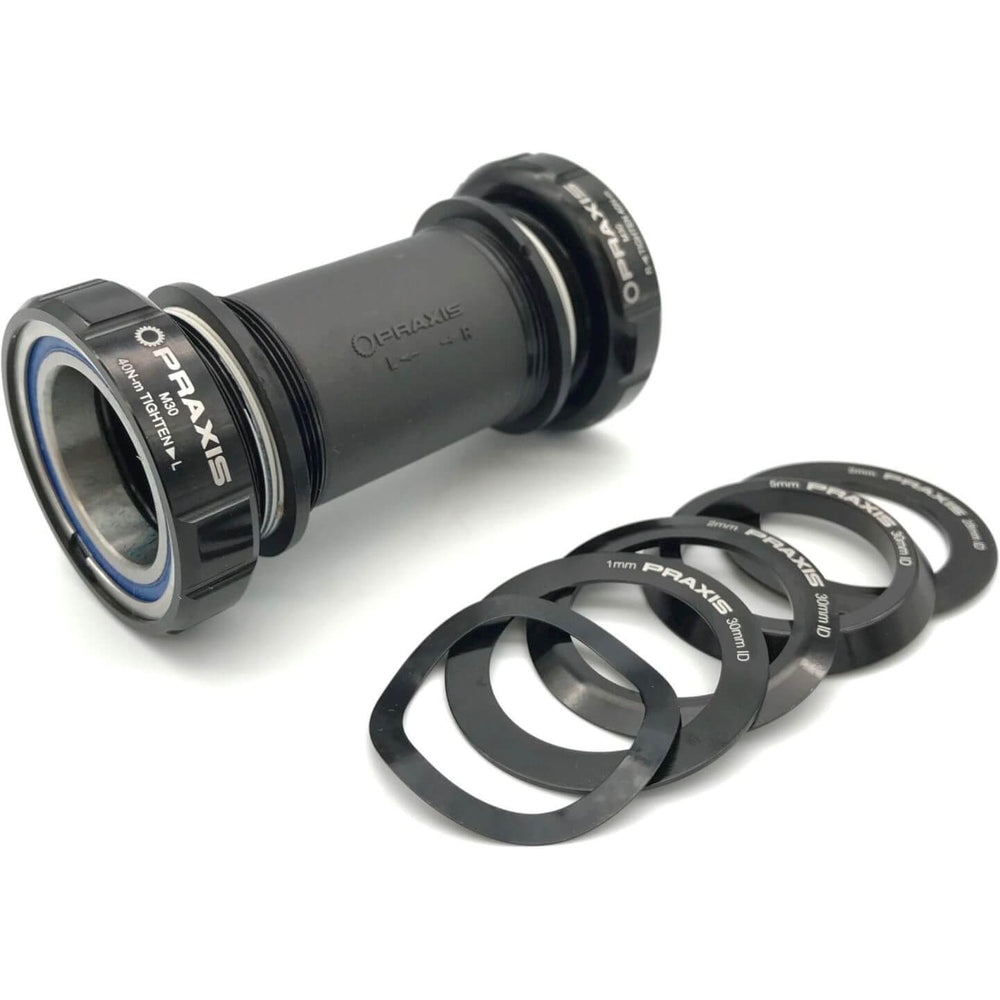 Praxis trapas adapter m30 bsa road mtb 68-73mm