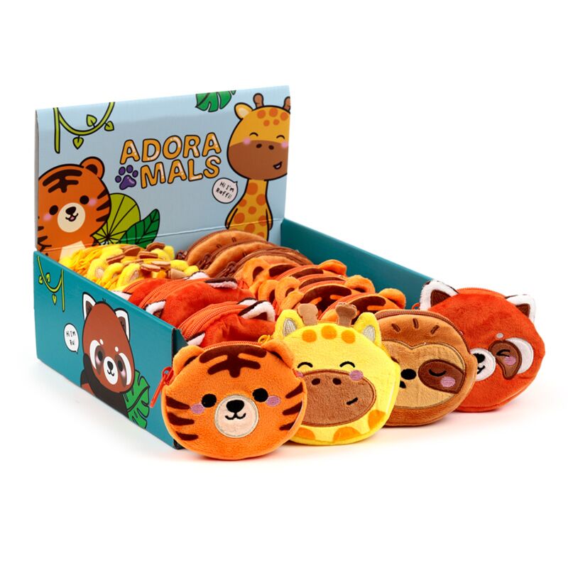 Adoramals dierentuin mini kleingeld beurs