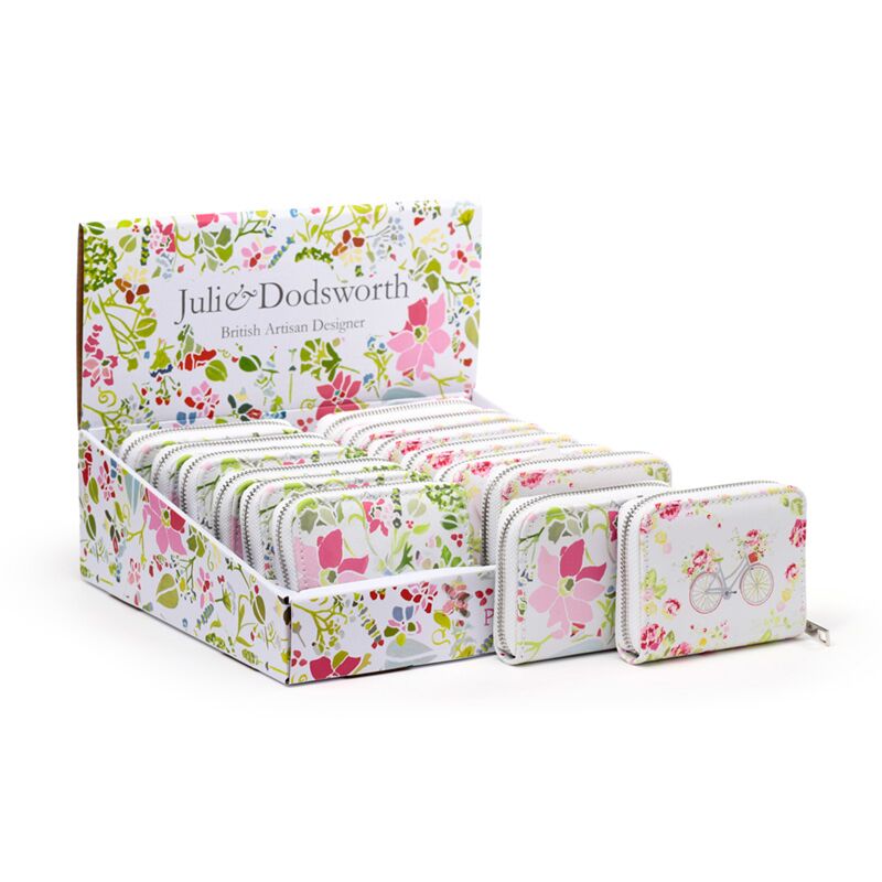 Julie Dodsworth roze botanische rondrits portemonnee - klein