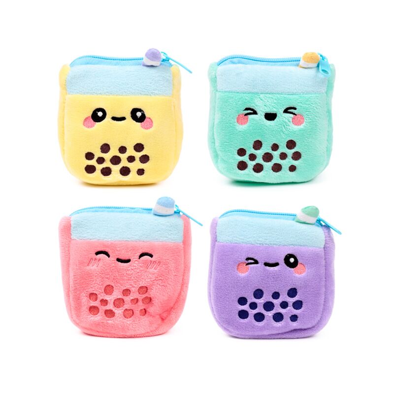Foodiemals bubble tea mini kleingeld beurs
