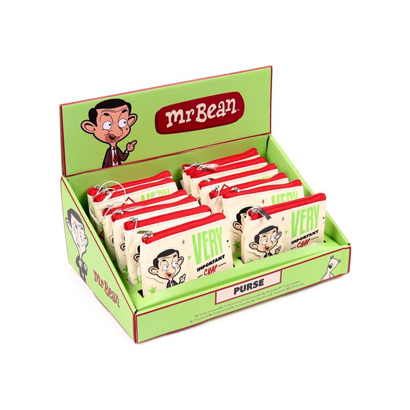 Mr bean teddy-vormige portomonnee