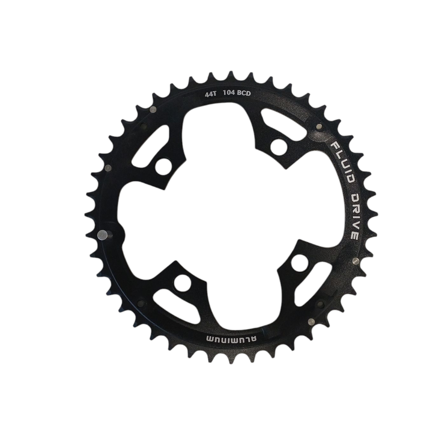 Sunrace 44t kettingblad crmx0, bcd 104mm zwart