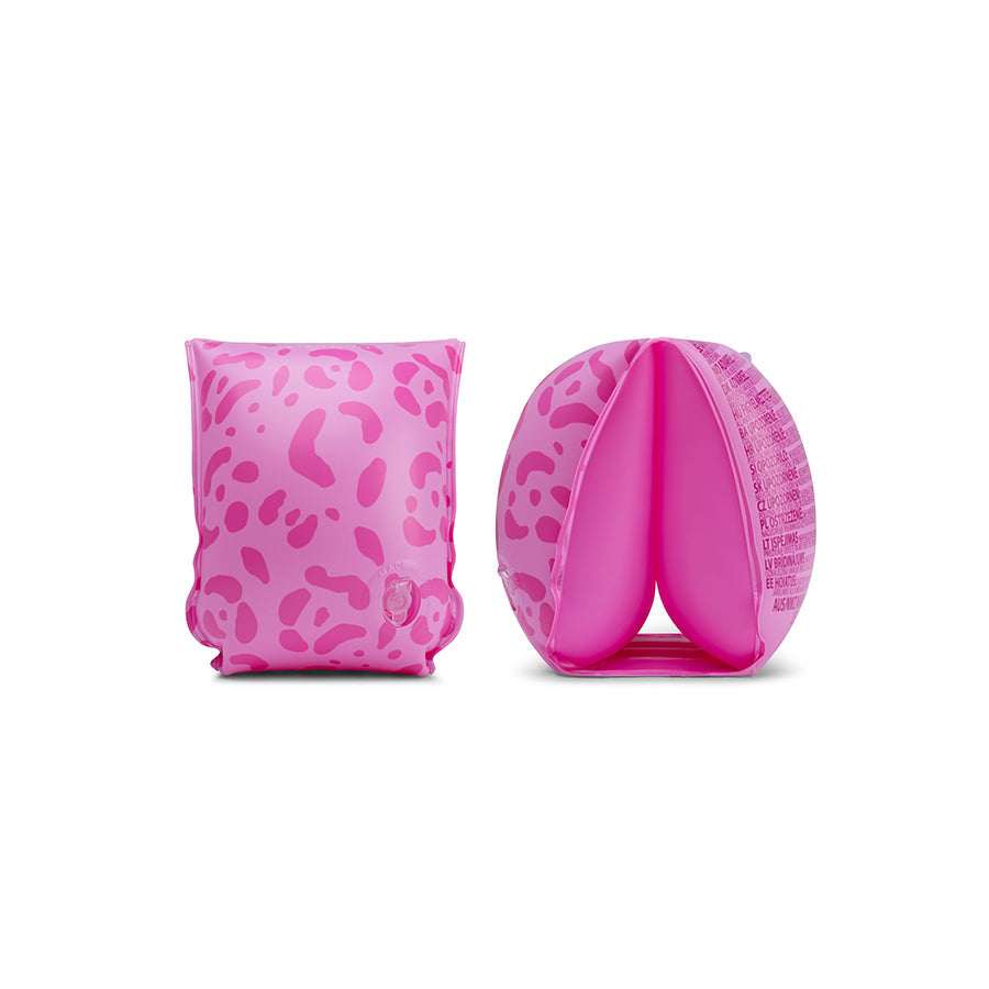 Luipaard | roze zwembandjes 2-6 jaar