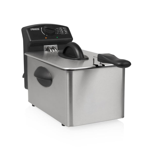 Princess 182642 friteuse frituurpan (roestvrij staal, 4,0 liter)
