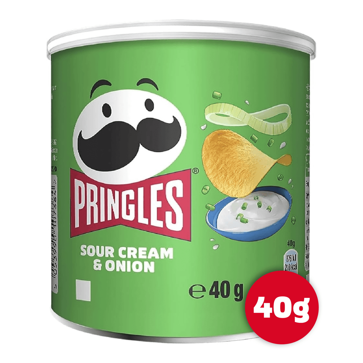 Pringles sour cream onion (36x 40gr) (bol)