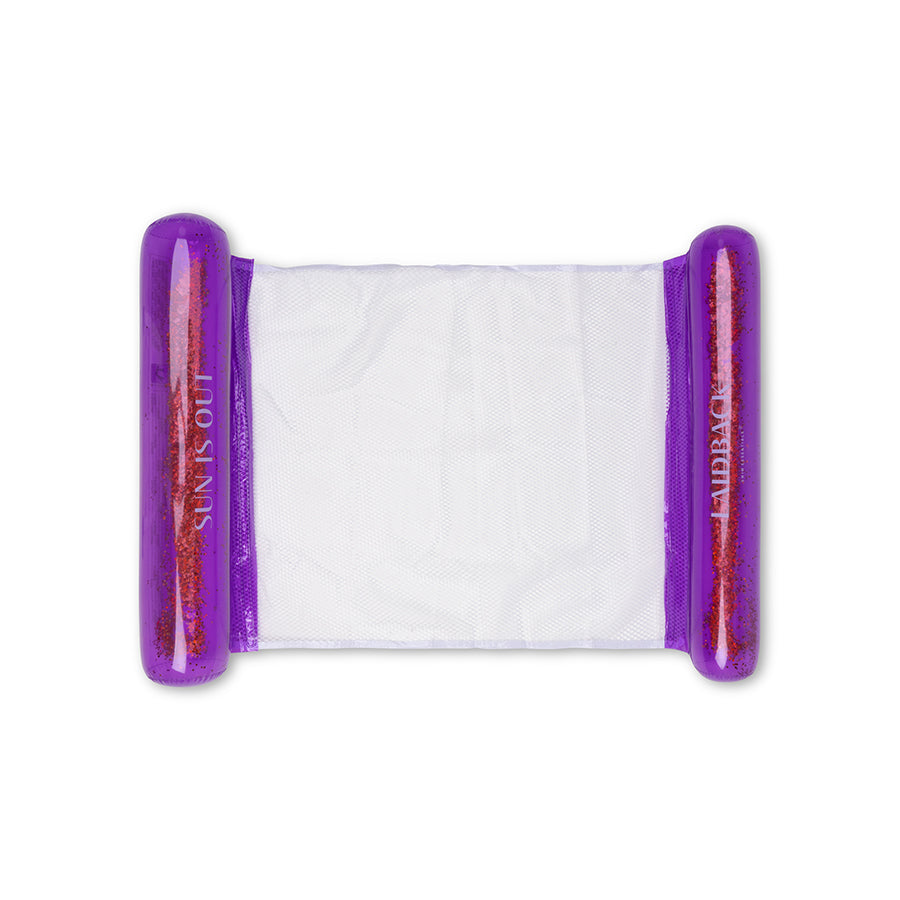 Zuivere tonen | paarse waterhangmat