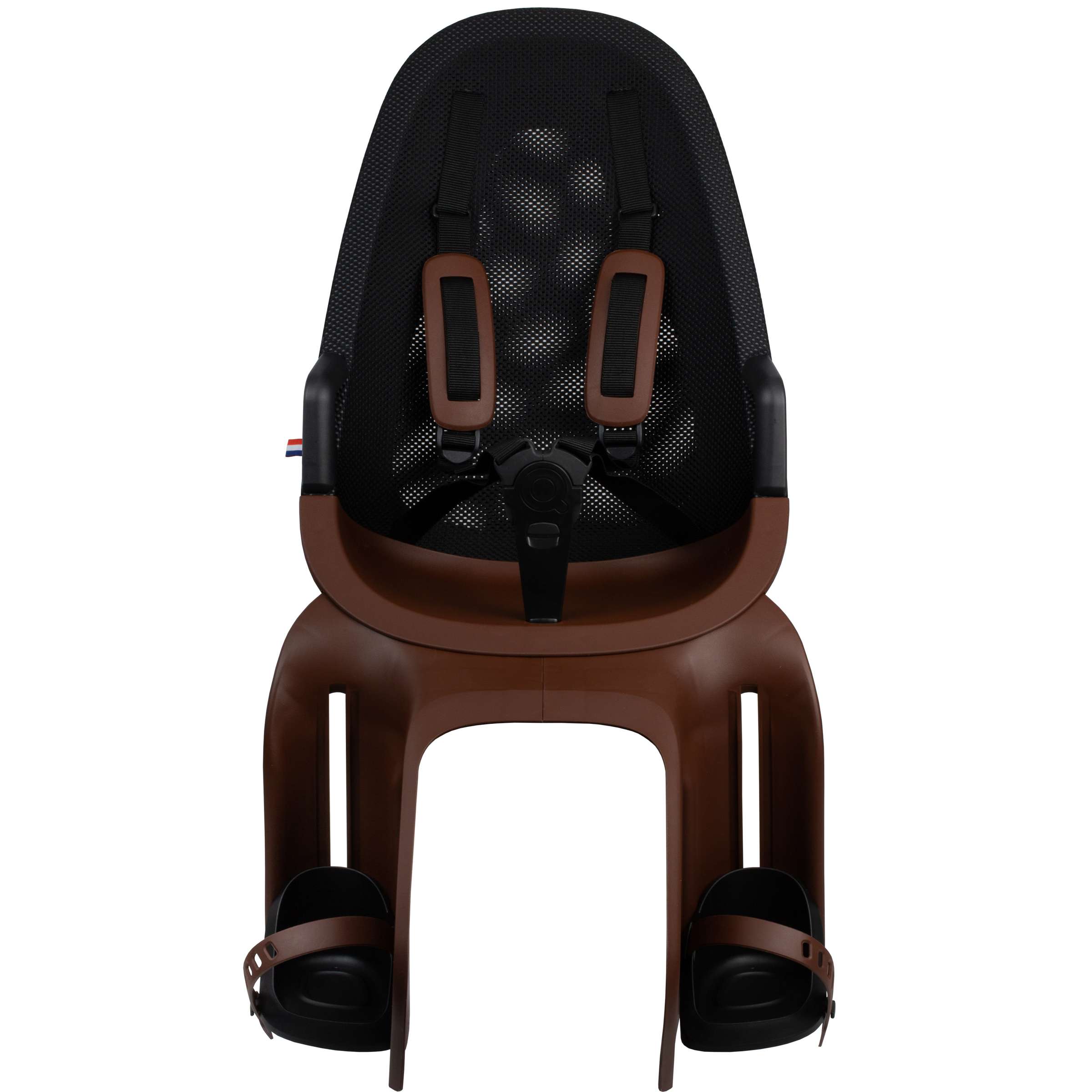 Qibbel achterzitje luchtdrager bev. bruinzwart