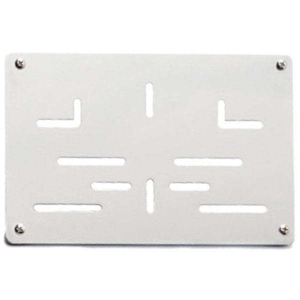 Kentekenplaat-houder 210x140 alu motor zilver