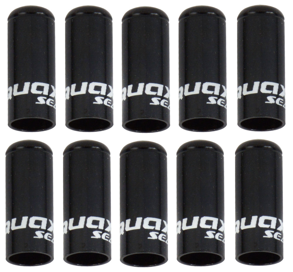 Quaxar aluminium end caps sealed 5 mm for outer brake cover (10 pieces) | rot
