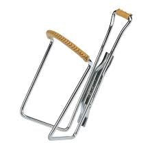 Zéfal water bottle cage vintage bot.cage vintage chrome st.leather