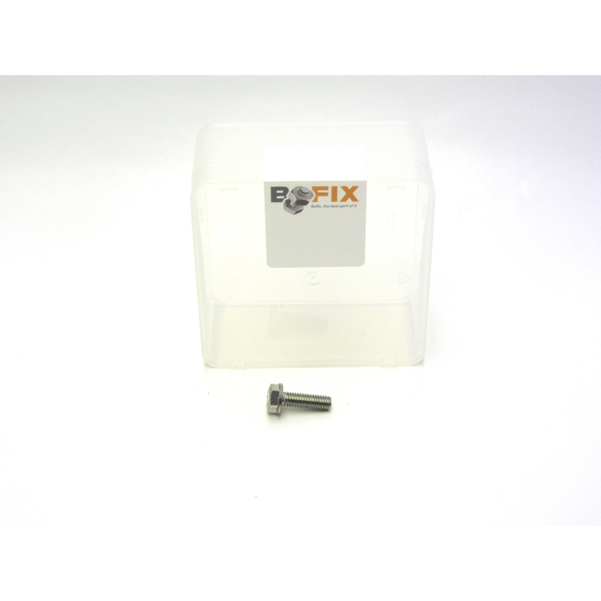 Bofix spatbordbout met borgmoer RVS m5x16 (50st)