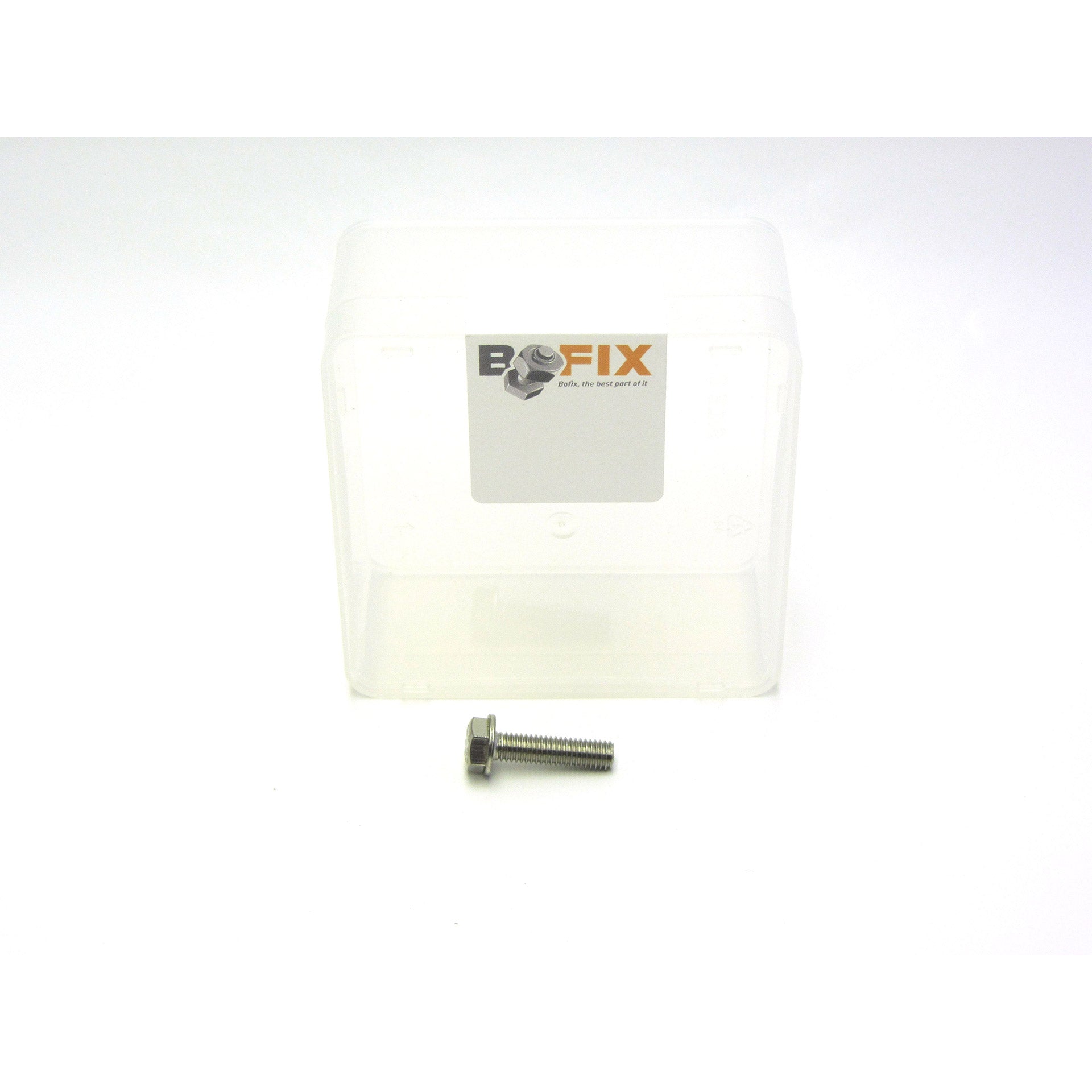 Bofix spatbordbout met borgmoer RVS m5x20 (50st)