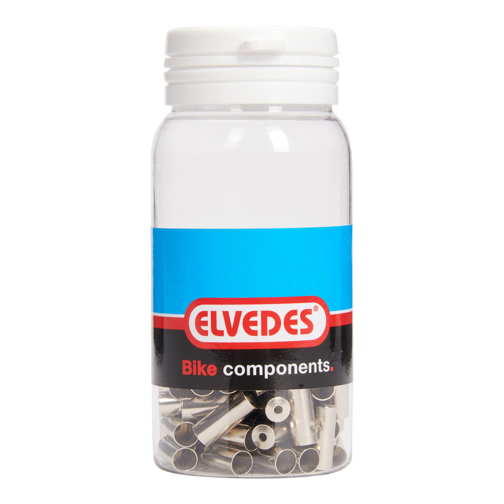 Elvedes kabelhoedje 5mm geseald messing (100st)
