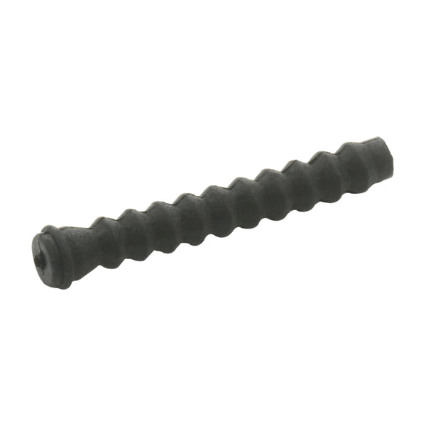 Elvedes kabelhoedje tip+rubber balg pvc zwart (25st)