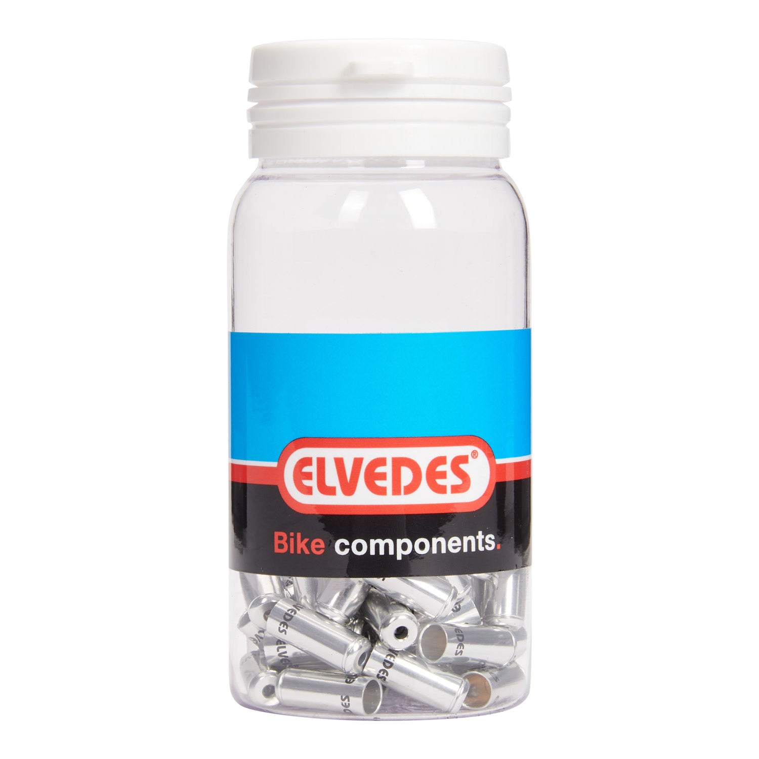 Elvedes kabelhoedje 5mm verzegeld zilver (50x) aluin. elv2012001