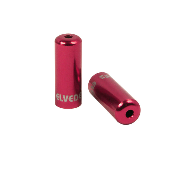 Capuchon de câble Elvedes 4,2 mm joint rouge (50x) alun. VLE2012010