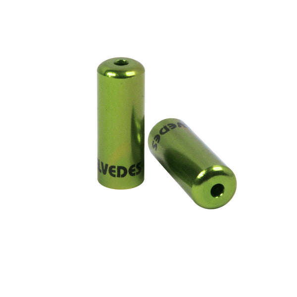 Capuchon de câble Elvedes 4,2 mm joint vert (50x) alun. VLE2012011