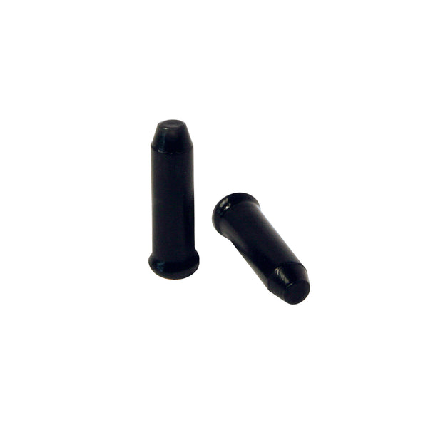 Elvedes Anti-Fray End Caps 2.3mm Alu Black (500pcs)