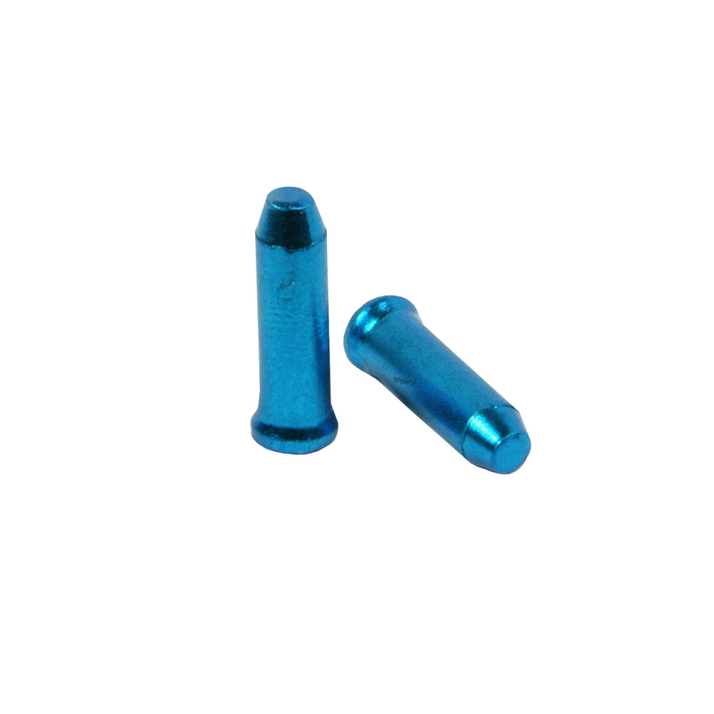 Pot een 500 antirafelnippels 2,3 mm alu blauw