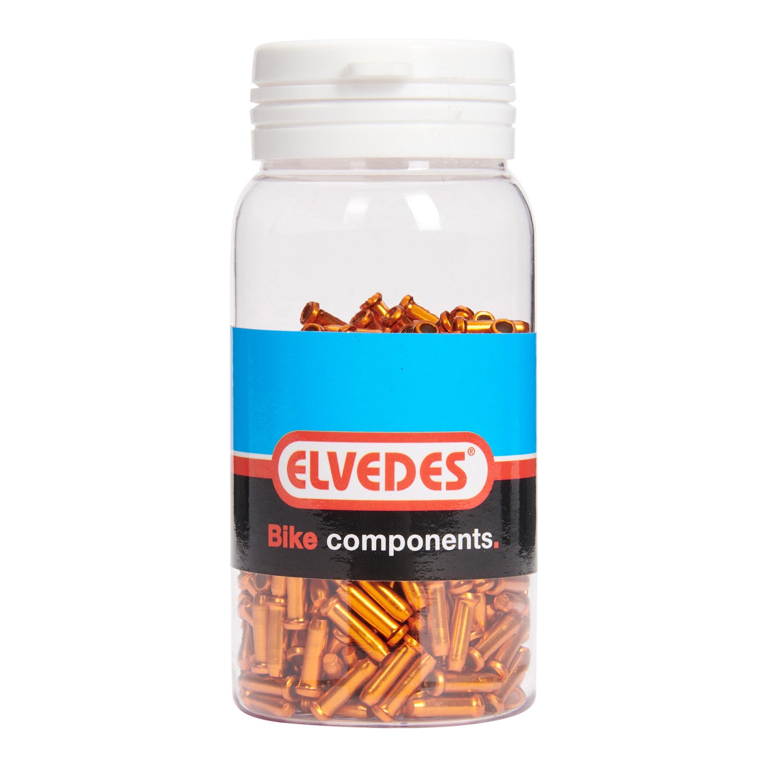 Elvedes antirafeldopjes 2,3mm oranje (500x) aluin. elv2012017