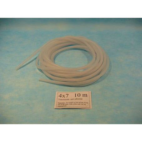 Bicy-fill benzineslang 4-7mm pvc p 10 meter transparant