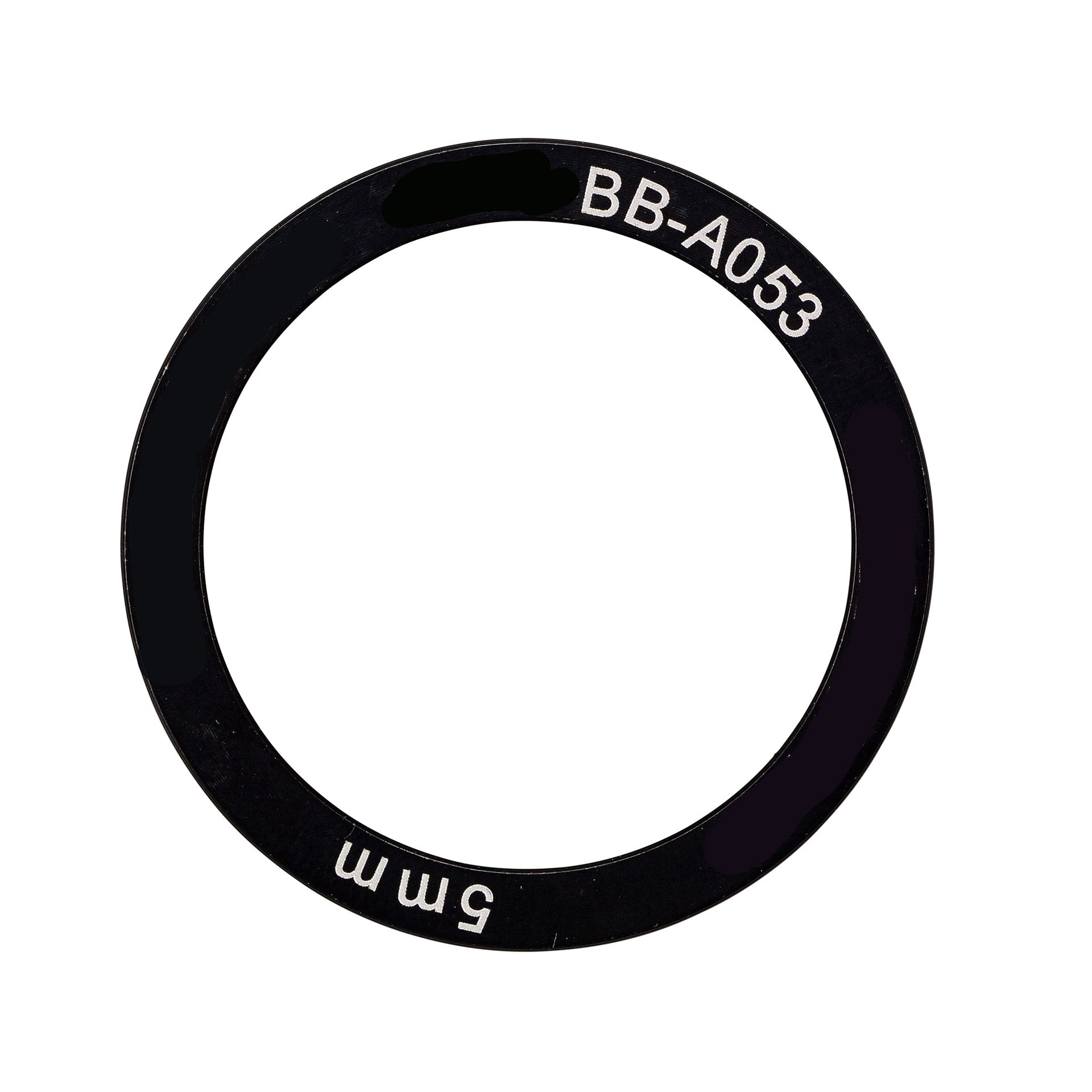 Bottom bracket spacer Elvedes 38 x 30 x 5.0 mm - aluminium (4 pieces)