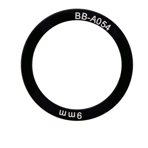 Anneau d'espacement de boîtier de pédalier en aluminium Elvedes 38 x 30 x 9,0 mm (2 pièces)