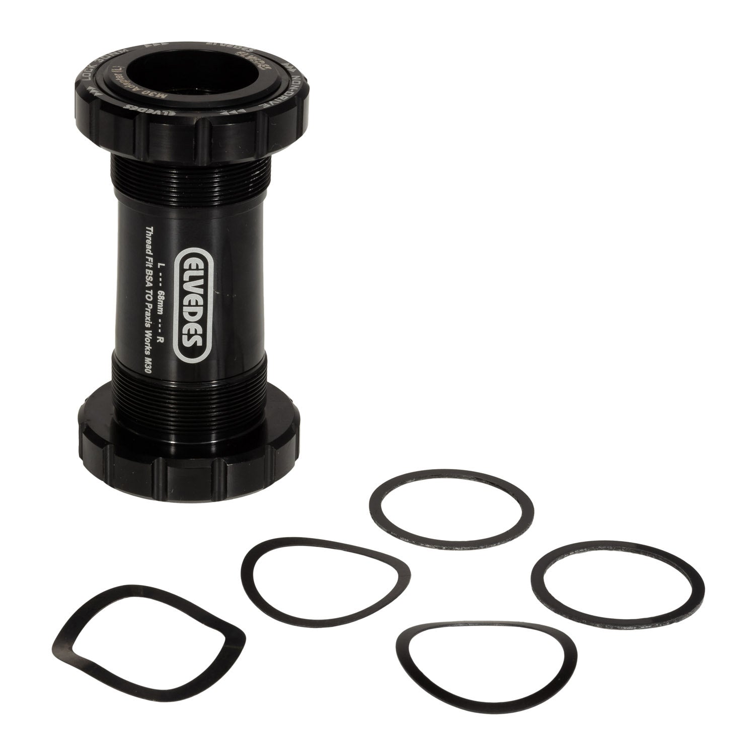 Trapas Elvedes Draad fit BSA voor Praxis race MTB 68-73 mm