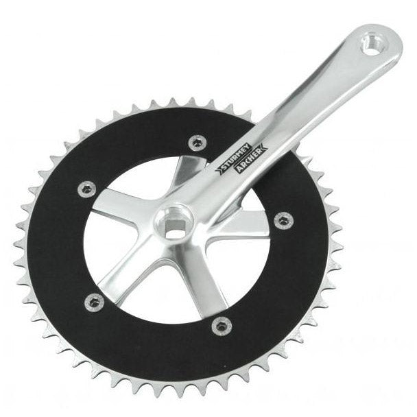 Sturmeyarcher sturmey archer crankstel zilv. 1 8 42t 170mm fct22 (sa)