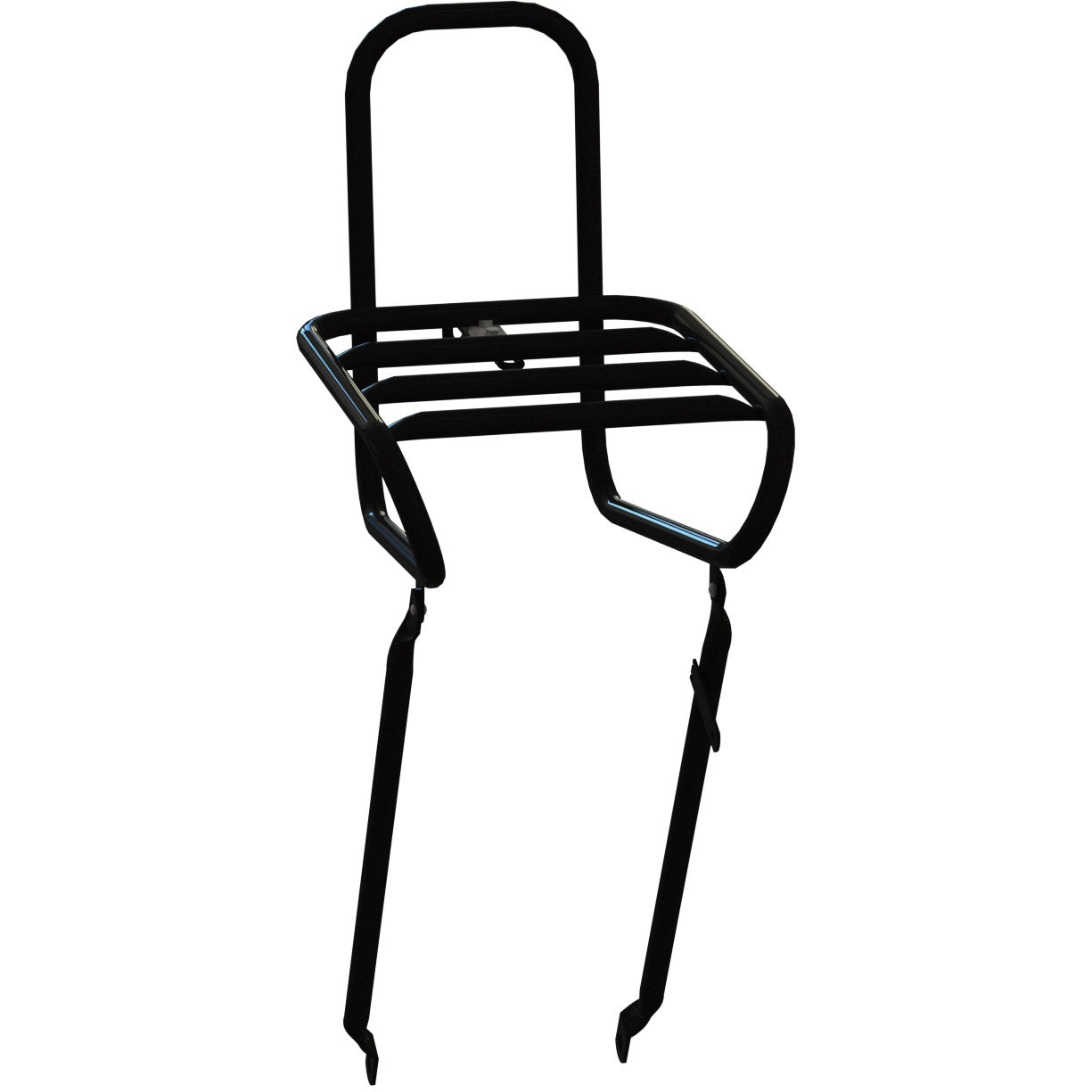 Voordrager Steco glad zwart 25cm