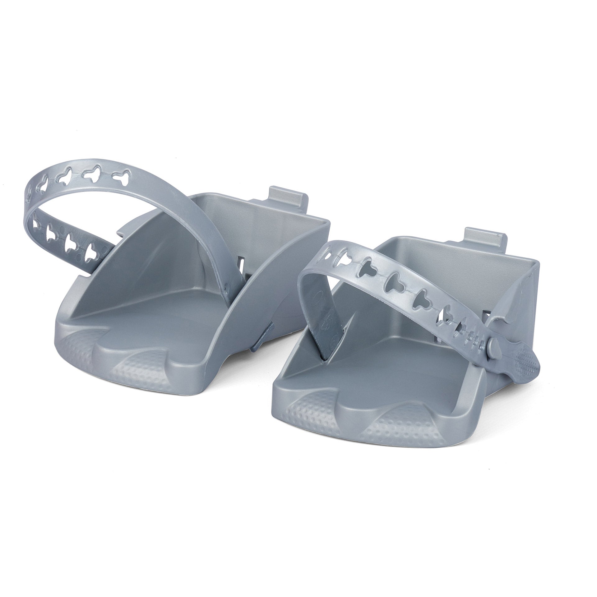 Polisport set voetenbakjes buitenband mini zilver 8632900008