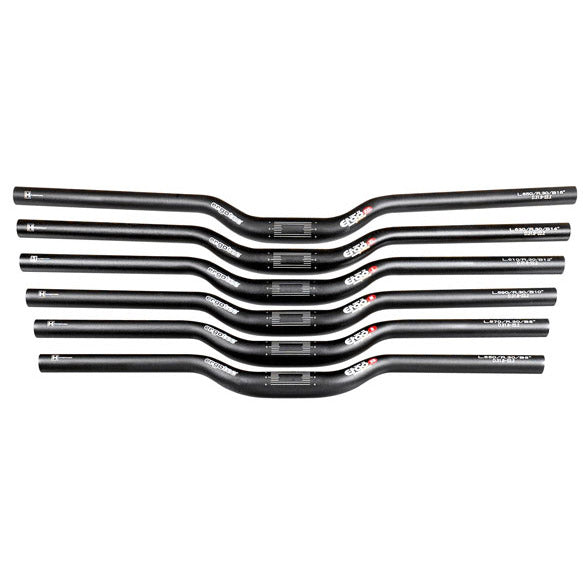 Ergotec stuur atb l 25,4 610mm 12� mat zwart