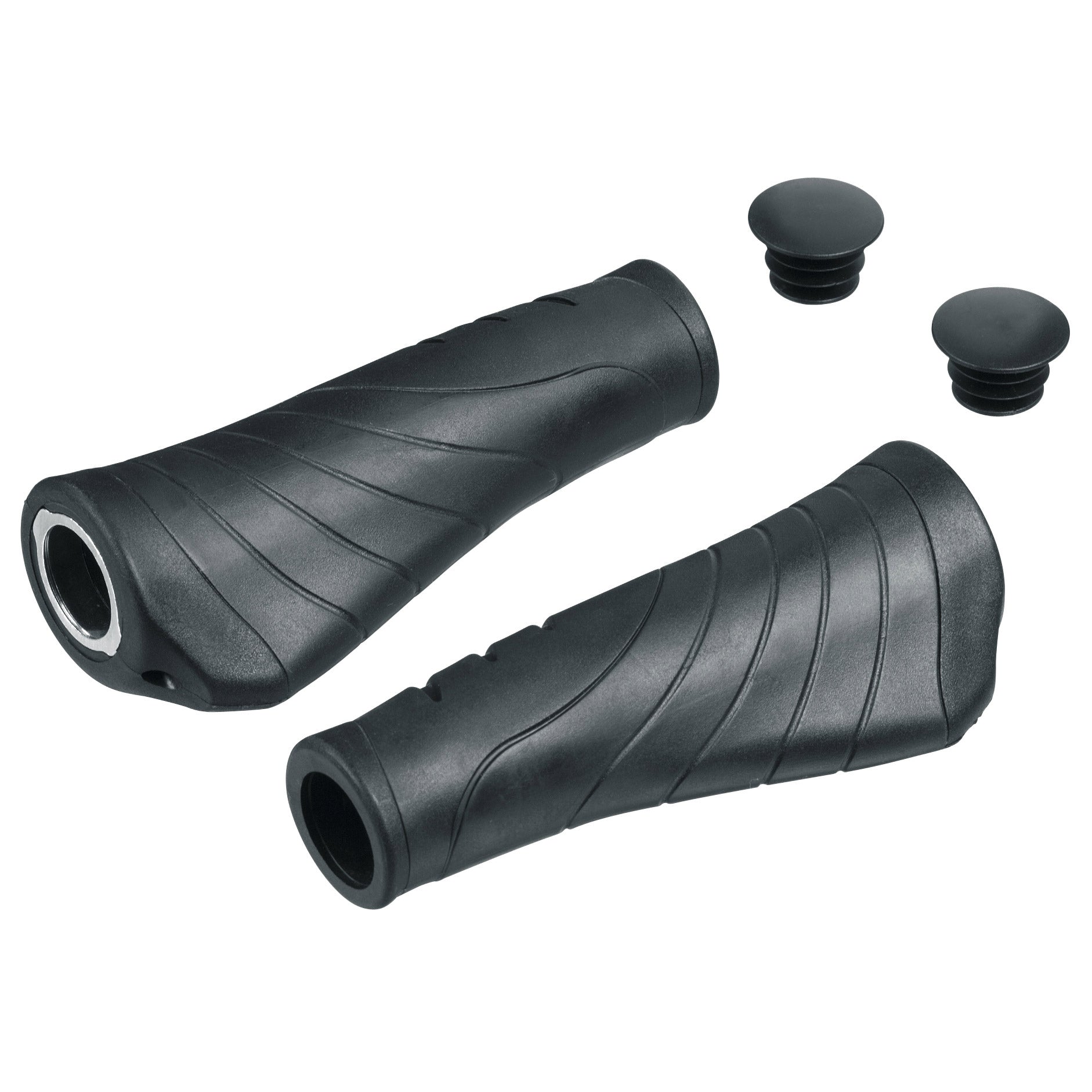 Ergotec Reno set handvatten 2x 135mm zwart