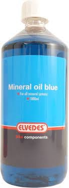 Olie Elvedes blauw mineraalvloeistof