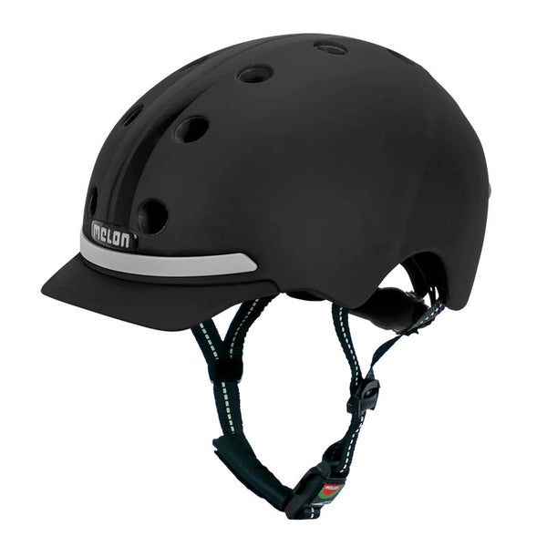 Melon helm met verlichting e-series black ice xl-xxl