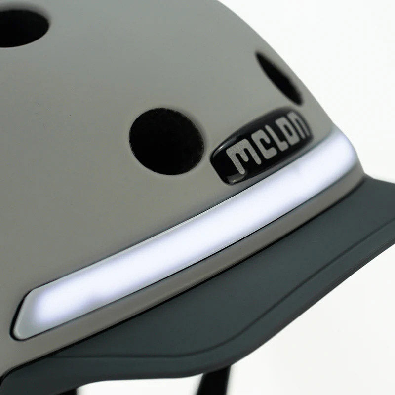 Meloenhelm met verlichting e-serie metropool ml