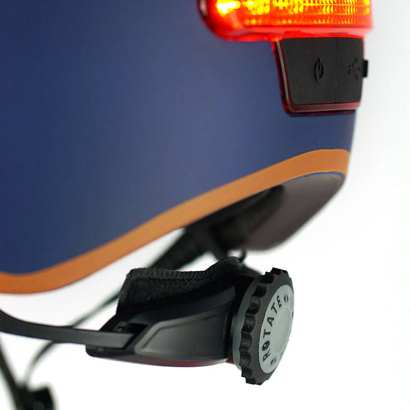 Melon helm met verlichting e-serie hemel aarde xl-xxl